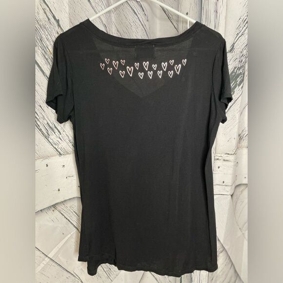 Bird & Vine Metallic Lips T-Shirt S - Picture 2 of 4